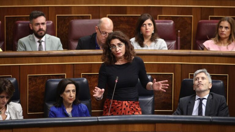 La ministra de Hacienda, María Jesús Montero