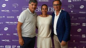 Toni Nadal, Benito P&eacute;rez Barbadillo y a la ex tenista Anabel Medina.