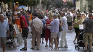 turistas saturacion calle