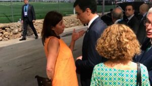 Armengol habla con S&aacute;nchez este viernes en los Juegos Mediterr&aacute;neos