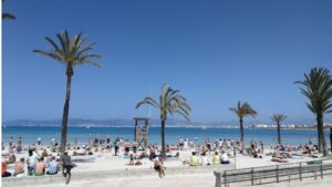 buen tiempo sol playa