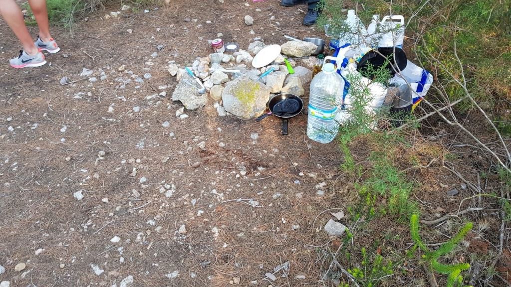 campamento ilegal