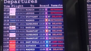 retrasos aeropuerto palma