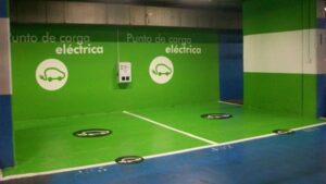 puntos de recarga coches electricos