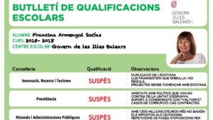 boletin notas armengol