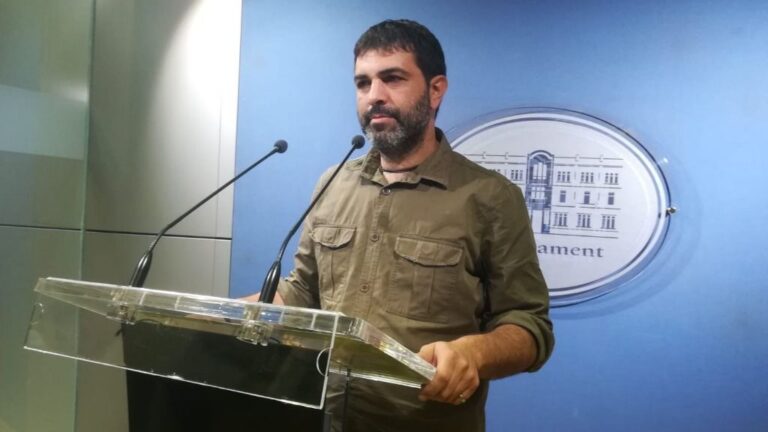 El portavoz de M&eacute;s per Mallorca, Josep Ferr&agrave;