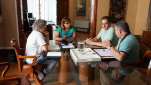 Reuni&oacute;n mantenida por la OCB y la titular de Turisme, Bel Busquets