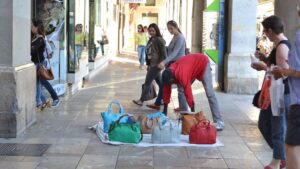 top manta venta callejera venta ilegal