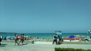 turistas playa de palma