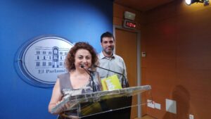 Campomar y Ferr&agrave; en el Parlament