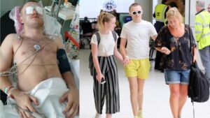 turista ciego magaluf fiesta holi