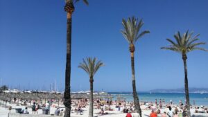 buen tiempo sol playa