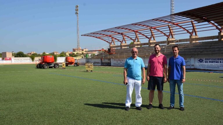 cubierta de futbol santanyi