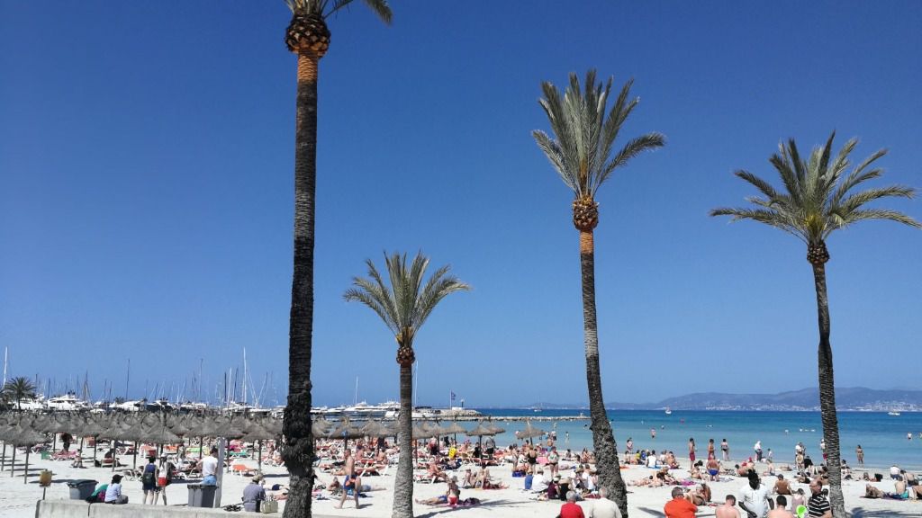 buen tiempo sol playa