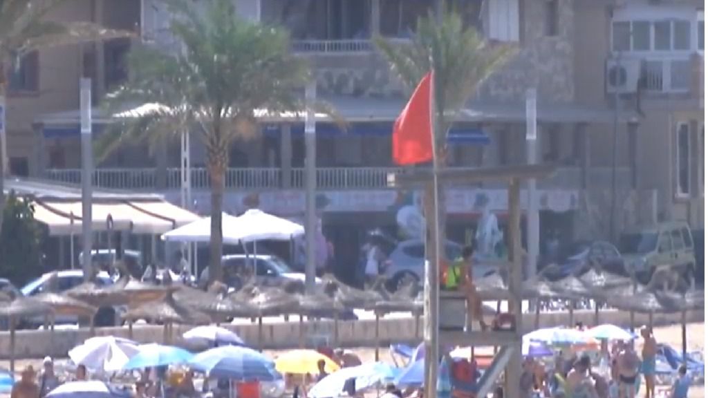 bandera roja ciutat jardí