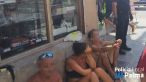 carteristas playa de palma