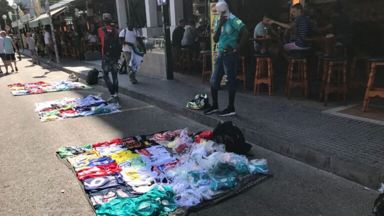 top manta calle del jamón playa de palma