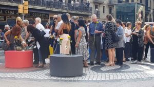 actos homenaje atentados barcelona