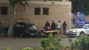 Imagen del coche empotrado