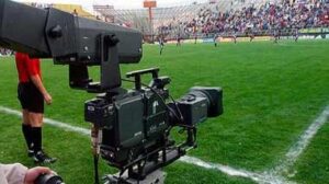 Imagen de archivo de c&aacute;mara de TV en el Estadio