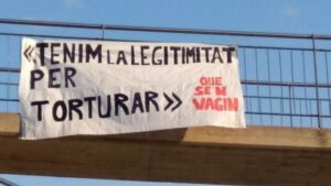 carteles anti guardia civil