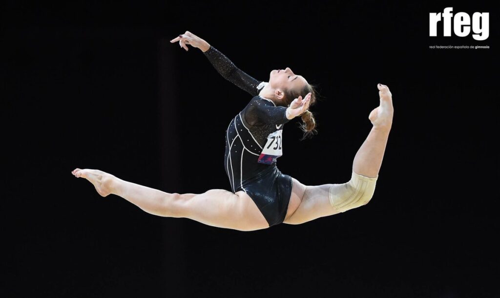 La gimnasta mallorquina Cintia Rodríguez