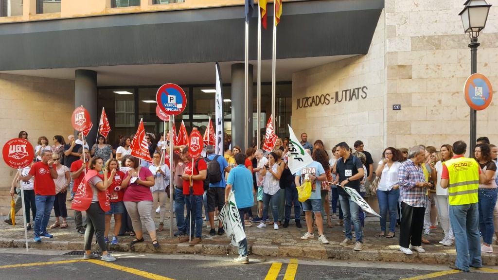protesta juzgados interinos