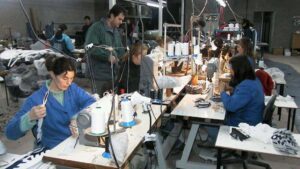 trabajadores calzado