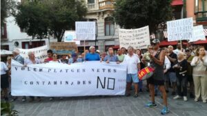 manifestacion vertidos palma