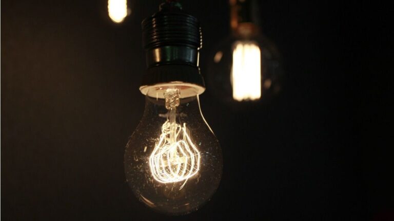 energía, bombilla, luz