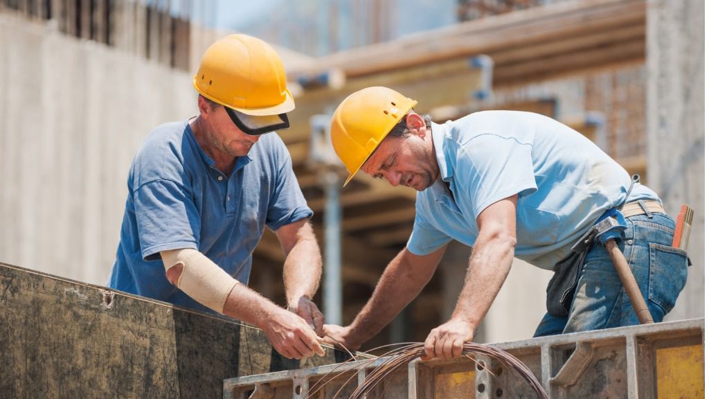 trabajadores construcción empleo