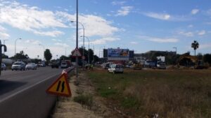 Imagen del inicio de las obras