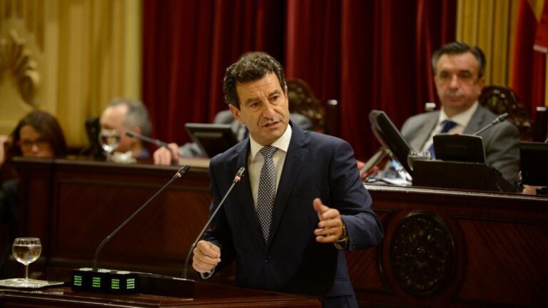 El portavoz parlamentario del PP, Biel Company