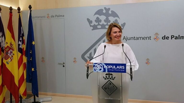 La portavoz del PP en el Ayuntamiento de Palma, Marga Durán
