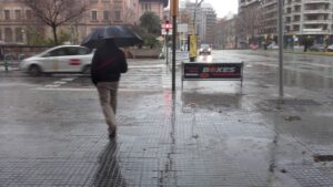 lluvia temporal