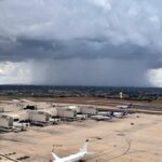tormenta aeropuerto