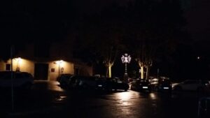 la sang hospital a oscuras