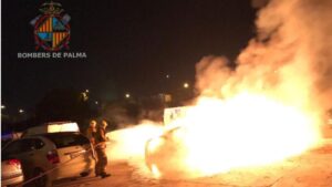 Incendio Coche palma
