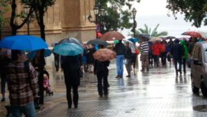 Lluvia en Palma