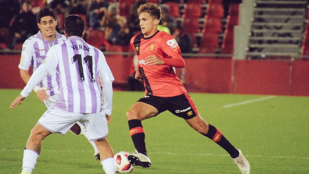 Imagen del jugador napolitano del Valladolid, Daniele verde