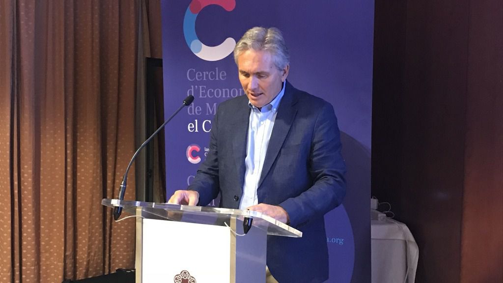El presidente del Círculo de Economía de Mallorca, José María Vicens