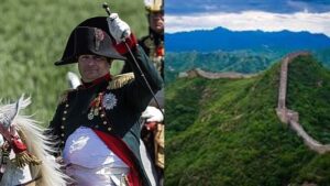 napoleon muralla china