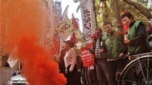 manifestacion funcionarios justicia palma