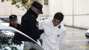 Pantoja, a su llegada a los juzgados (foto: Isaac Bujosa/EP)