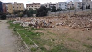 canodromo escombros falca verda bosque urbano