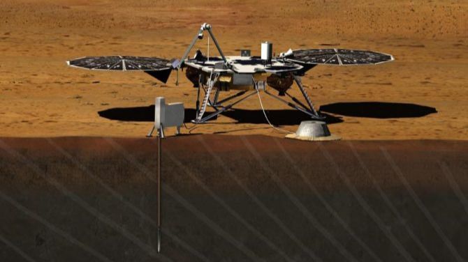 misión InSight marte nasa