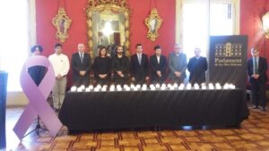 velas parlament violencia de genero