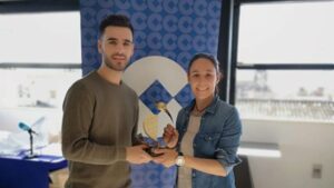 Sandra Hern&aacute;ndez y Eloy Rojas Padel