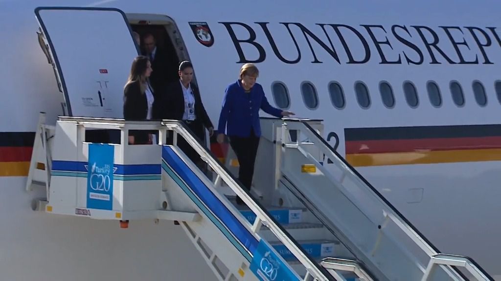 avión angela merkel