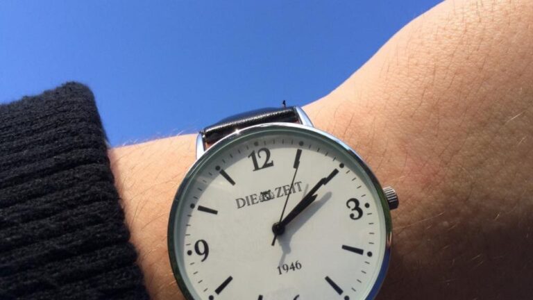 reloj cambio de hora
